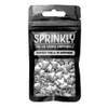 SPRINKLY - Tablet Hearts - Metallic Silver - 25g