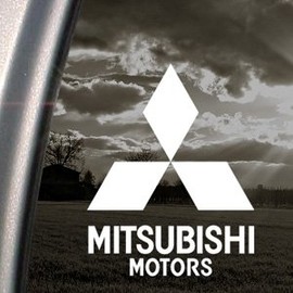 Mitsubishi Decal Ralliart Jdm Evo 4WD Window Sticker