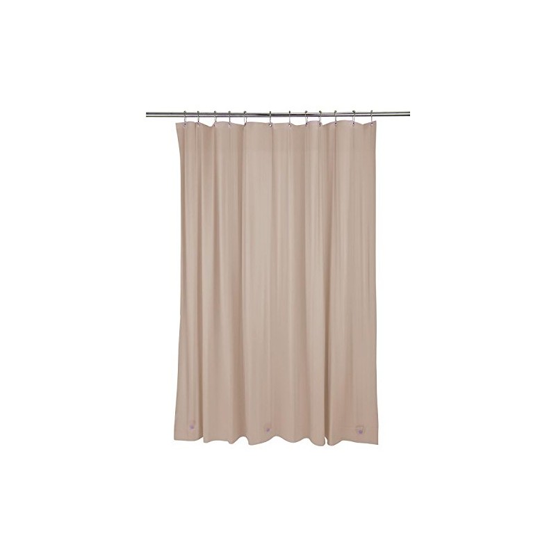 Bath Bliss PVC Heavy Shower Curtain Liner, 12 Rust Resistant