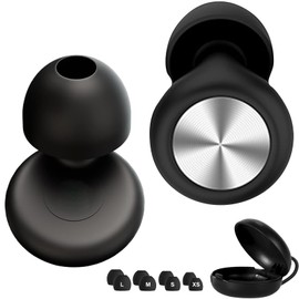 MBLNBVN Reducción de Ruido 45 dB Tapones Auditivos, Tapones Para Dormir viene 8 almohadillas, Antiruido Para Dormir, Protección Auditiva Reutilizable de Silicona Para Dormir,Estudio,Viajar,Nadar