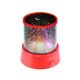 Red Night Lights for Kids- Star Design Projector Bedside Lamp for Baby Room Kids Bedroom - Universe Projector - Night Sky Decorations