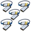 Highwings 4K DisplayPort to HDMI Adapter 5-Pack, Uni-Directional Display Port