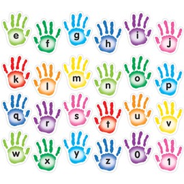 Really Good Stuff EZ Stick High-Five Letters, Numbers, Shapes, and Colors - 108 Decals