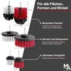 M&A Quality® Drill brush attachment set, set of 6 soft