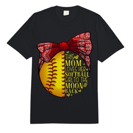 Funny Softball Gift Mom Women Pitcher Catcher Girls Lovers Comfort Colors Adult Heavyweight T-shirt