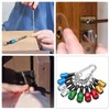 Saipor 10PCS Keychain Extension Bar Screwdriver Bits Holder Set Portable