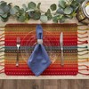 DII Southwest Collection Tabletop, Placemat Set, Spice, 6 Piece