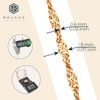NKlaus 40/45 + 5 cm Double Curb Chain Twisted 925
