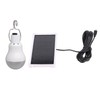 Portable Solar LED Light Bulb Rechargeable Solar Light Bulb for