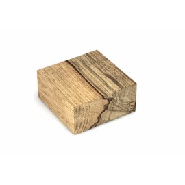 Exotic Wood Zone Black Limba Wood Blank for Bowls | Hardwood Bowl Blank | Unfinished, Kiln-Dried, Sustainable Hardwood for Handcrafted Decorative & Functional Pieces (8" x 8" x 2")