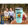 Dietetics Teal Edition Viking Tumbler 20oz - Im on a