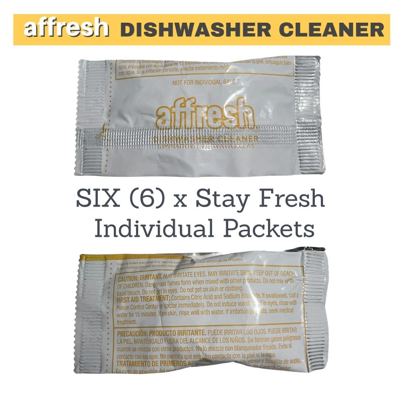 Affresh Dishwasher Cleaner Tablets | Removes Limescale, Mineral & Odor