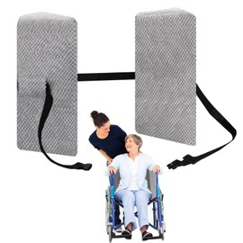 Lateral Support for Wheelchair Lateral Support Cushion Wheelchair Accessories Foam Wedge Pillows Contoured Wheelchair Cushion Side Padding Lateral Foam Wedge for Elderly Wheelchair Side Cushion