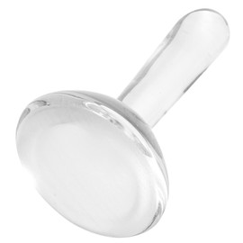 Tofficu Schleifstampfer zum Zerkleinern von Farbpigmenten mit flachem Boden, natürliche Pigmente, Ölgemälde, Malwerkzeug