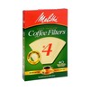 Melitta Super Premium #4 Natural Brown Coffee Filters, 40 ct