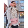 styleBREAKER 01020051 Women's XXL Triangular Scarf with Zigzag Woven Pattern,