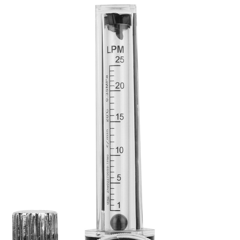 Argon Gas Pressure Reducer Argon Gas Meter Outlet Male Thread
