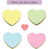 GUMTAPE Heart Shape Sticky Notes 76 mm x 76mm, 100
