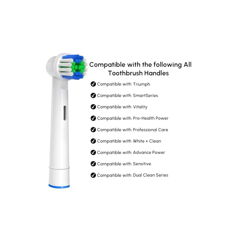 12 Pack Replacement Toothbrush Heads for Oral-B
