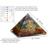 Incredible Gemstones Orgone Pyramid | Natural Pyramid Crystal of the