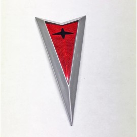 GTOG8TA 04-06 Pontiac GTO Rear Trunk Lid Arrow Emblem OE Silver w/ Black Star