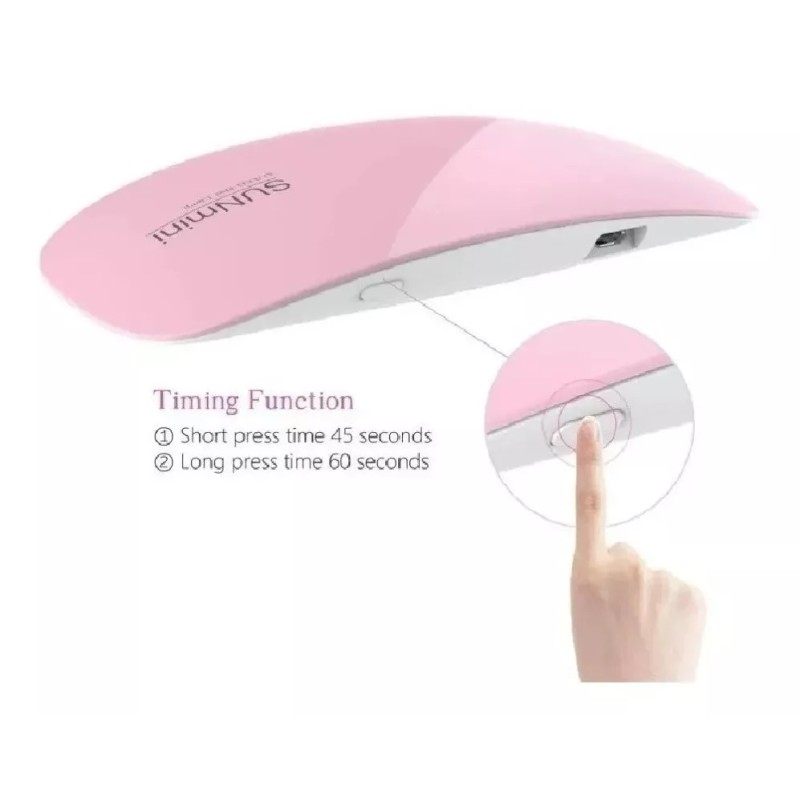 GAB BELLEZA Kit Uñas Lámpara Uv Led, Drill Taladro Y