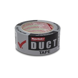Cinta Duct Tape 180 | Color Plata | 48mm x 30m | Cinta Adhesiva Resistente e Impermeable | Alta Adhesión y Conformabilidad | Uso Interior y Exterior | 1 ud