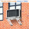 Luxiv No Drill Air Conditioner Support Bracket, Heavy Duty Adjustable
