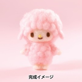 Hamanaka H468-000-131 Wool Felt Kit, Needle Felt, Made with Sanrio Characters MY SWEET PIANO My Sweet Piano