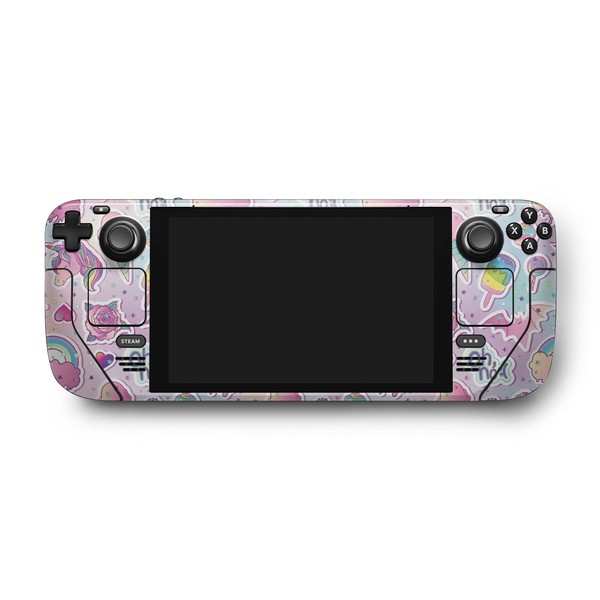 MightySkins Skin Compatible with Valve Steam Deck - Unicorn Popsicle
