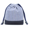 miwaki Handmade Lunch Bag, Drawstring Bag, Cup Bag, Gusset, Boys,