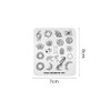 KADS Nail Stamping Plate Geometry Template Image Design Plates for