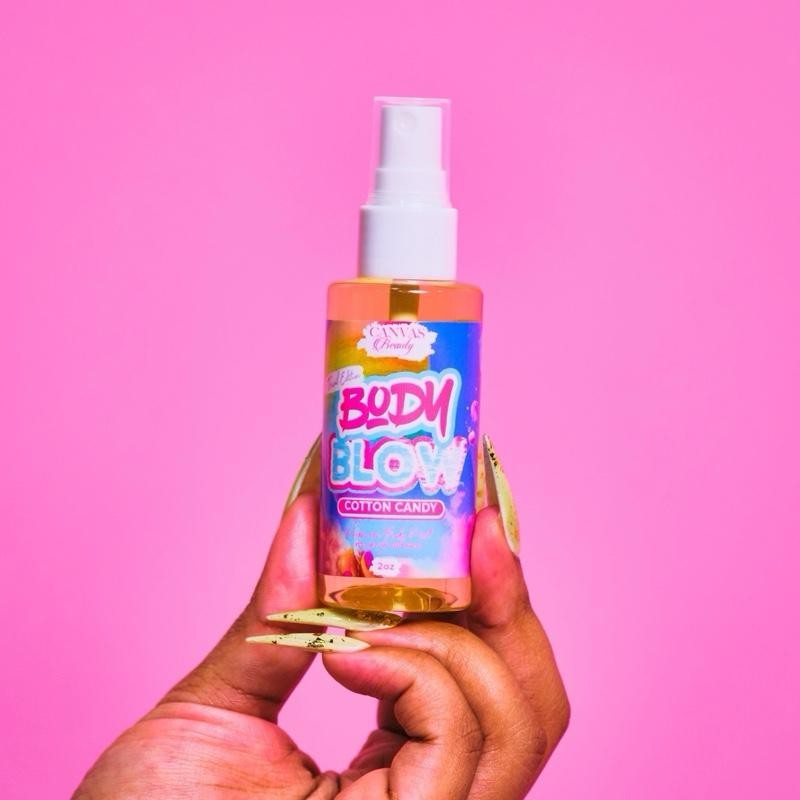 CANVAS BEAUTY: BODY BLOW TRAVEL EDITION:_COTTON CANDY