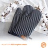 MasterChef Oven Mitts Heat Resistant, Set of 2 Baking Gloves,