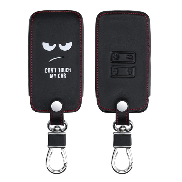 kwmobile Case for Renault 4 Button Car Key Smart Key
