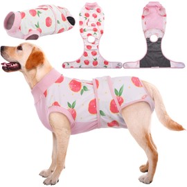 Kuoser Pet Recovery Clothing, Pet Protection Collar, Alternative Dog Clothes, Dog Clothes, Postoperative Care, Skin Protection, Infertility Surgery, Wound Protection, Antibacterial, Deodorizing,