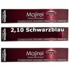 3 x Loreal Majirel 2.10 Black Blue Cream Hair Colour