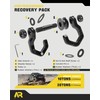AUTORICH Snatch Block Separate Shackle, 3/4" D Ring Shackle with