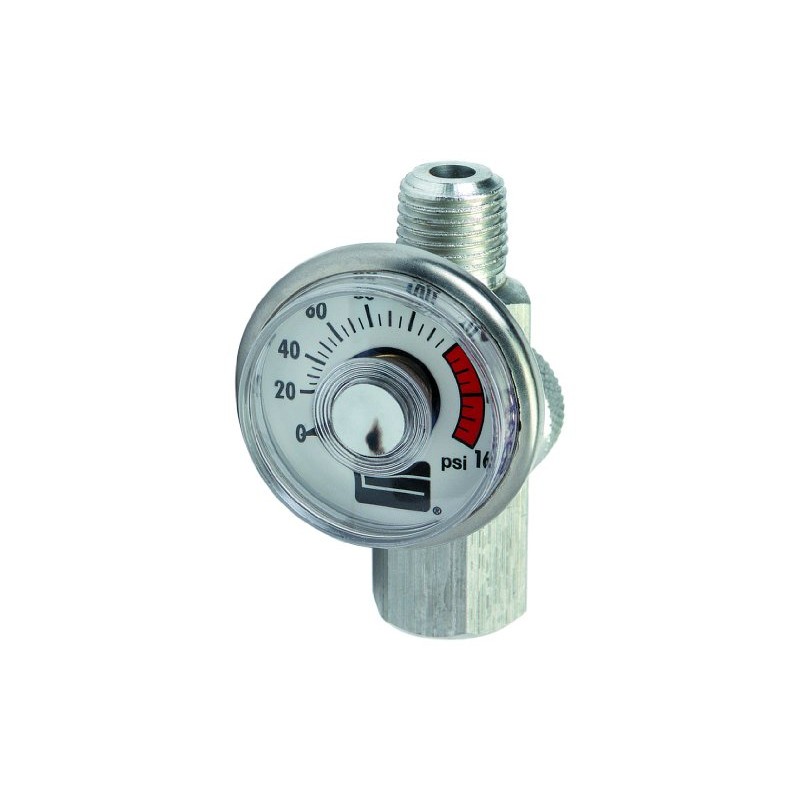 Tru-Flate 41-135 Air Line Regulator With Gauge