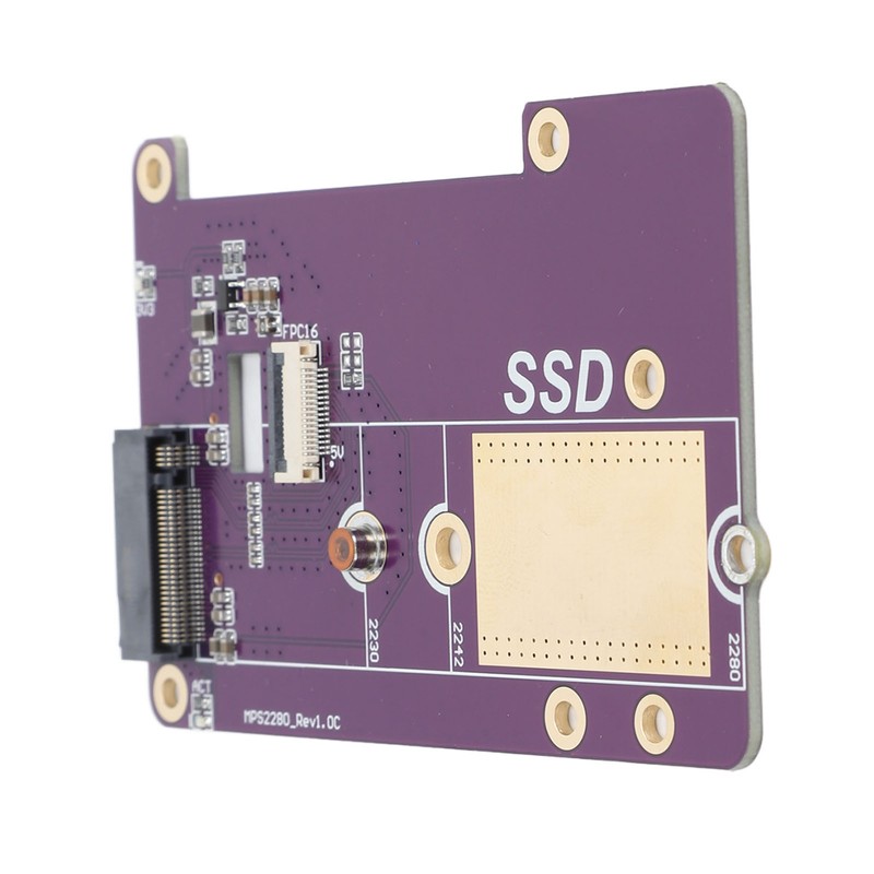 PCIe to M.2 NVMe SSD Expansion Board Support Gen3 SSD