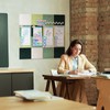 Hahafelt 16 Pack Large Felt Cork Boards School Bulletin Boards