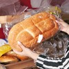 Clear Bread Bags with Ties, 30 Reusable Plastic Bags for