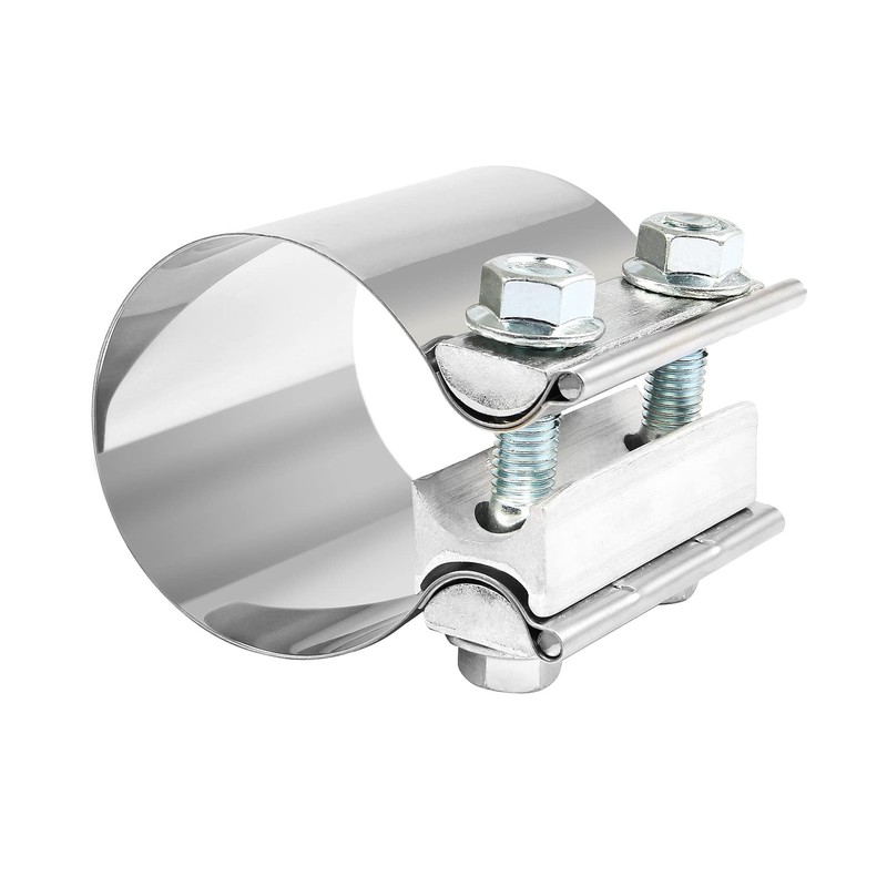 2.75 Inch 2.75" Butt Joint Exhaust Band Clamp Sleeve Stainless
