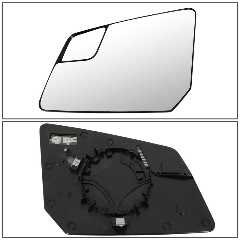 Auto Dynasty OE Style Left Side Mirror w/Heated+Spotter Glass Plate