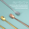 6 PCS Coffee Spoons Set, Dessert Spoons, Iced Tea Spoons