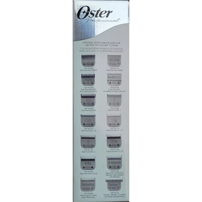Oster Super Duty OUTLAW, Quiet/Dual Speed Clipper, #76077-010