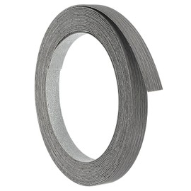 uxcell PVC Edge Banding 3/4 Inch x 33ft Self-Adhesive Edging Veneer Trim with Hot Melt Adhesive Pre-glued Tape for Veneer Tables Cabinet Repair Furniture Restoration, Black Wooden