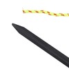 12PCS Tent Stakes Aluminum Alloy Three Edges Lightweight Tent Nail