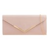 Girly Handbags Small Frame Clutch Bag, Naked