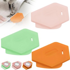 3 Pcs Magnetic Sewing Guide, Removable Magnetic Seam Guide for Sewing Machine Multifunctional Polygonal Magnetic Sewing Accessories & Supplies, Magnetic Seam Guide for Sewing Machine Beginners
